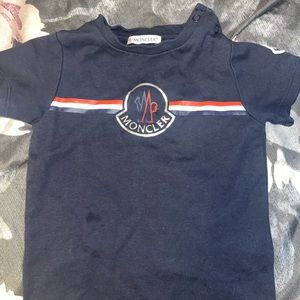 Toddler moncler shirt 12-18 months only wore once 100% AUTHENTIC